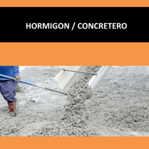HORMIGON / CONCRETERO