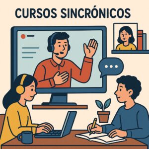 Creación y codificación de cursos E-learning sincrónicos